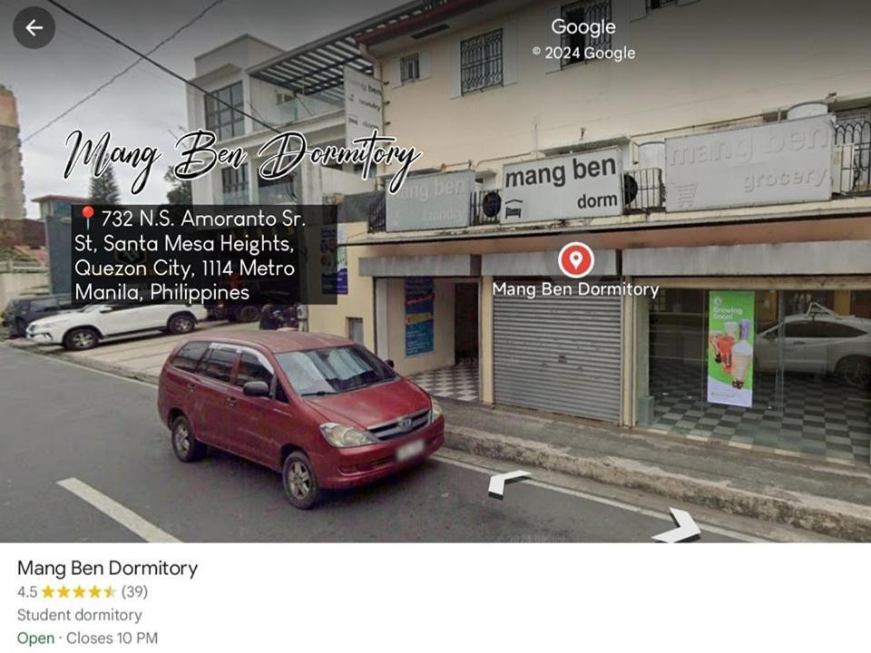 Mang Ben Dormitory เกซอนซิตี้ ภายนอก รูปภาพ